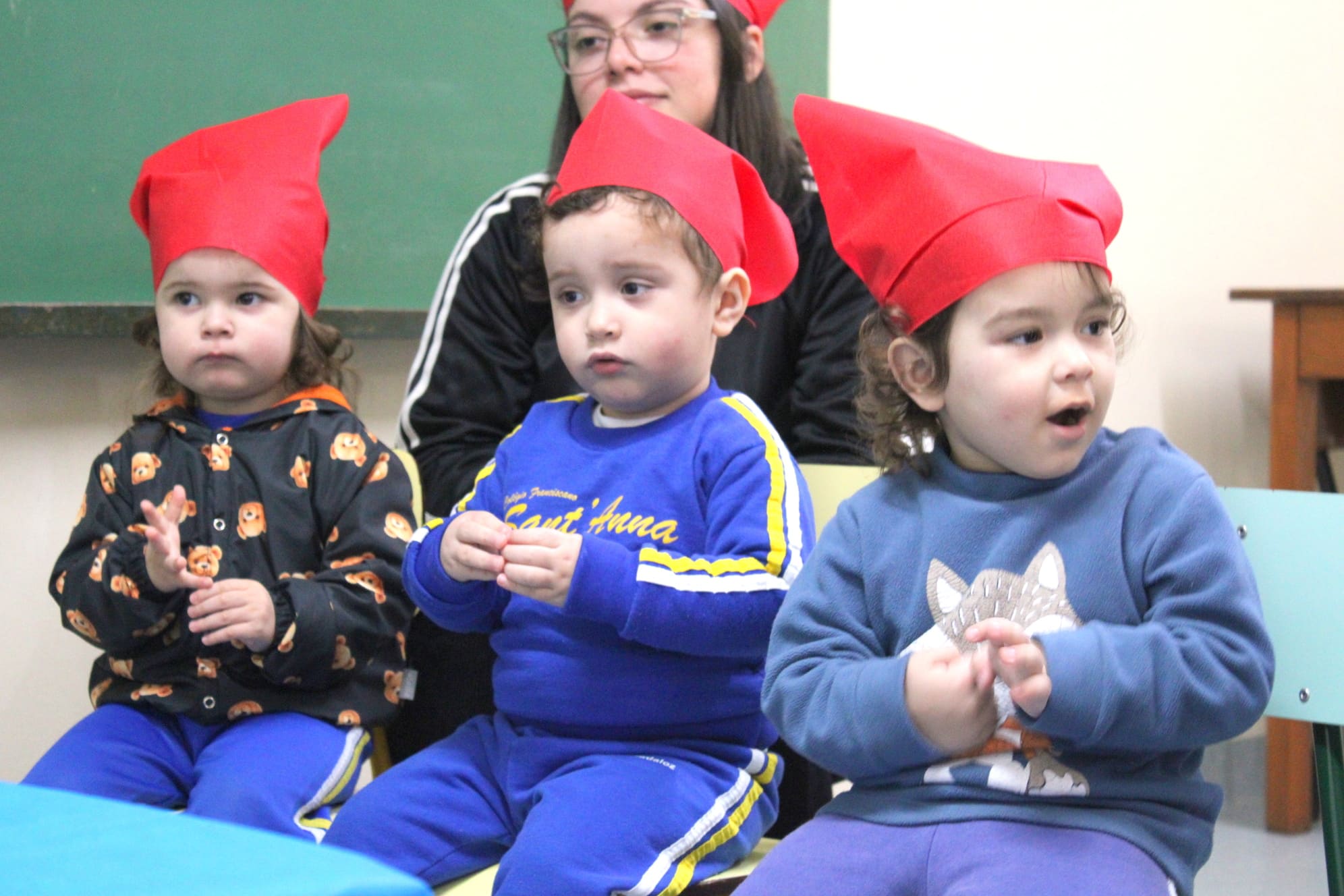Bebês no Berçário Sant'Anna